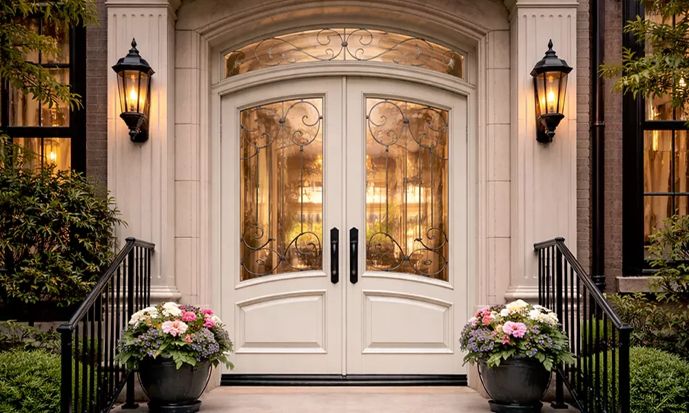Double Door Configurations Enhancing Accessibility with Balanced Visual Appeal Throughout